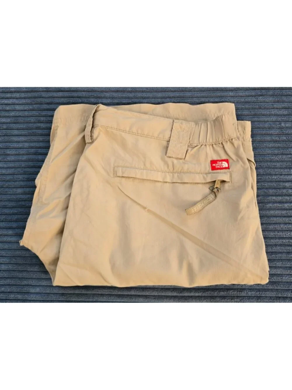 The North Face Men's Size Large Regular Beige Khaki Outdoor Hiking Shorts